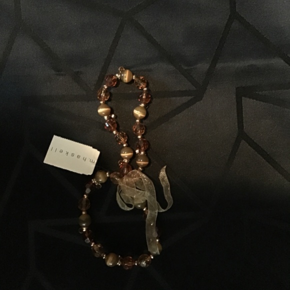 NWT M Haskell beaded stretchable bracelet set of 2 - Picture 5 of 6